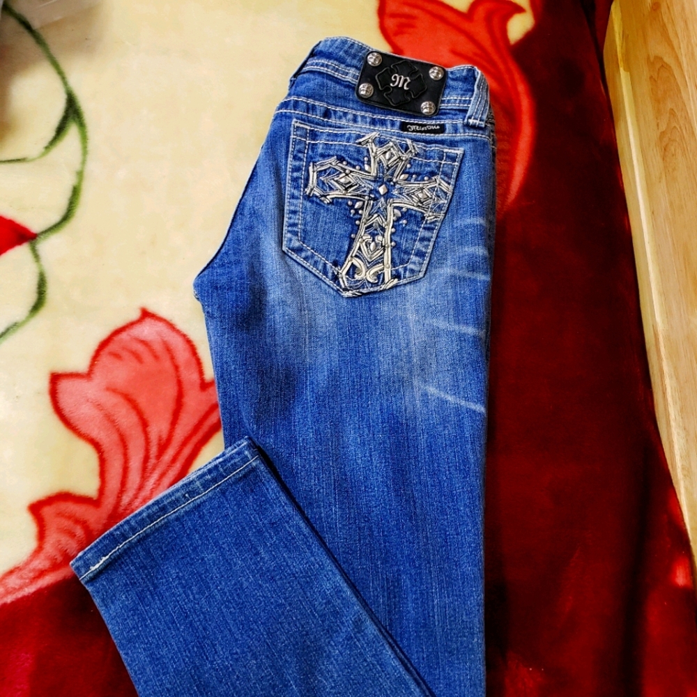 Miss Me Women's Blue Skinny Jeans